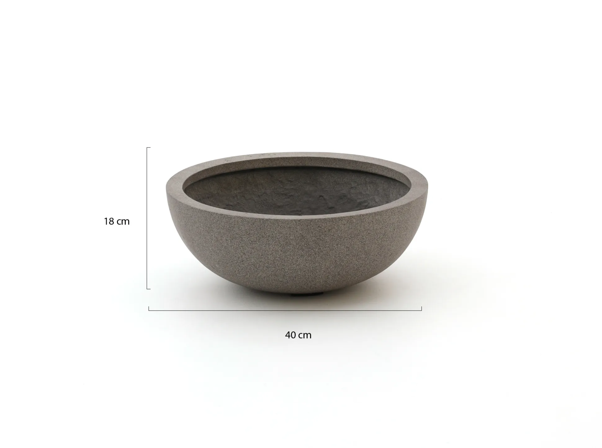 Luca Lifestyle Grigio Bowl bloempot S ø40cm (h:18cm)
