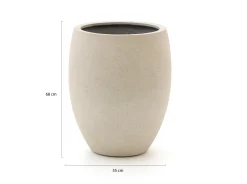 Luca Lifestyle Grigio Tall Balloon bloempot L ø55cm (h:68cm)