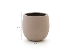 Luca Lifestyle Terreno Balloon bloempot L ø55cm (h:55cm)