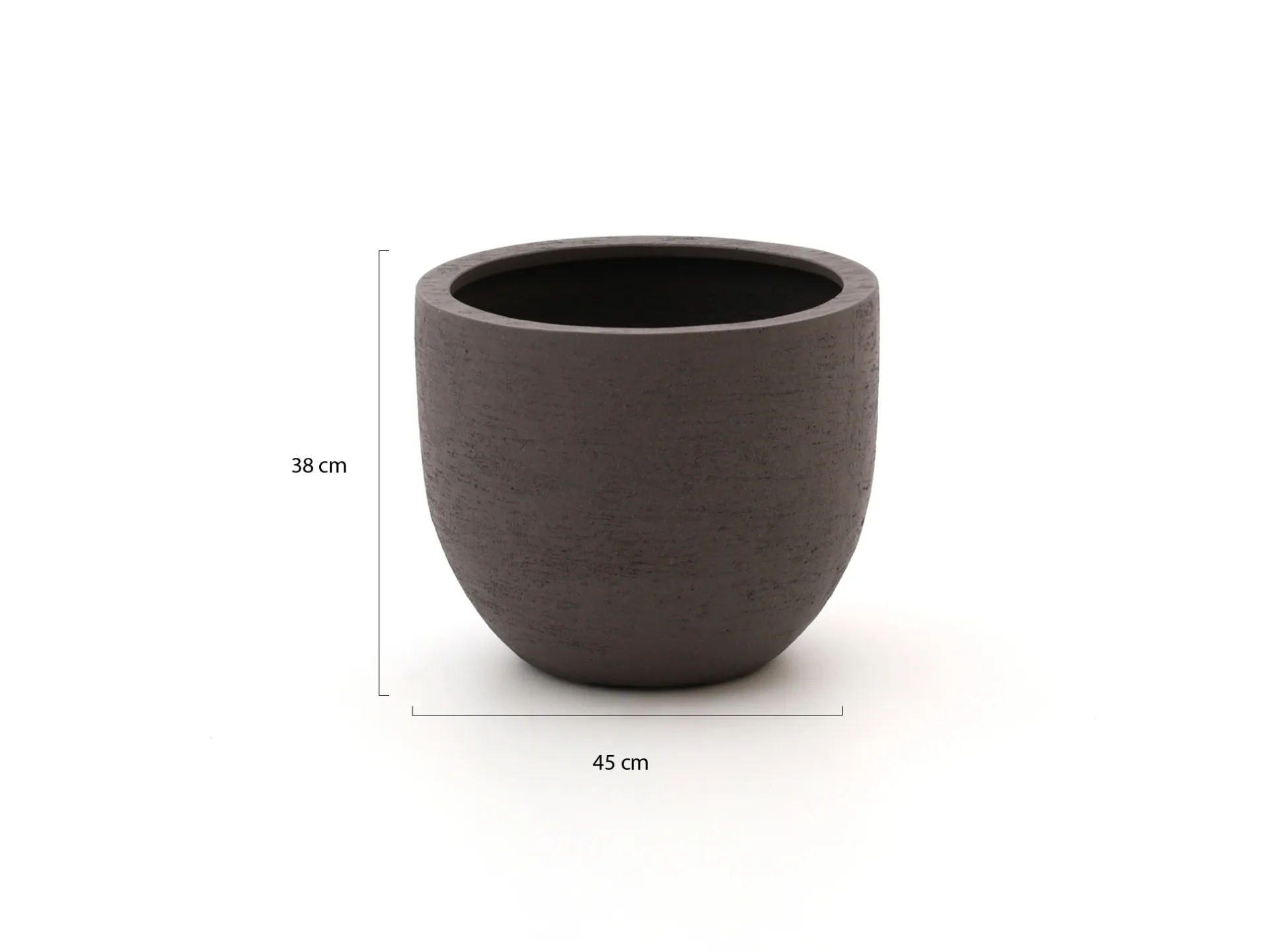 Luca Lifestyle Terreno New Egg Pot bloempot M ø45cm (h:38cm)