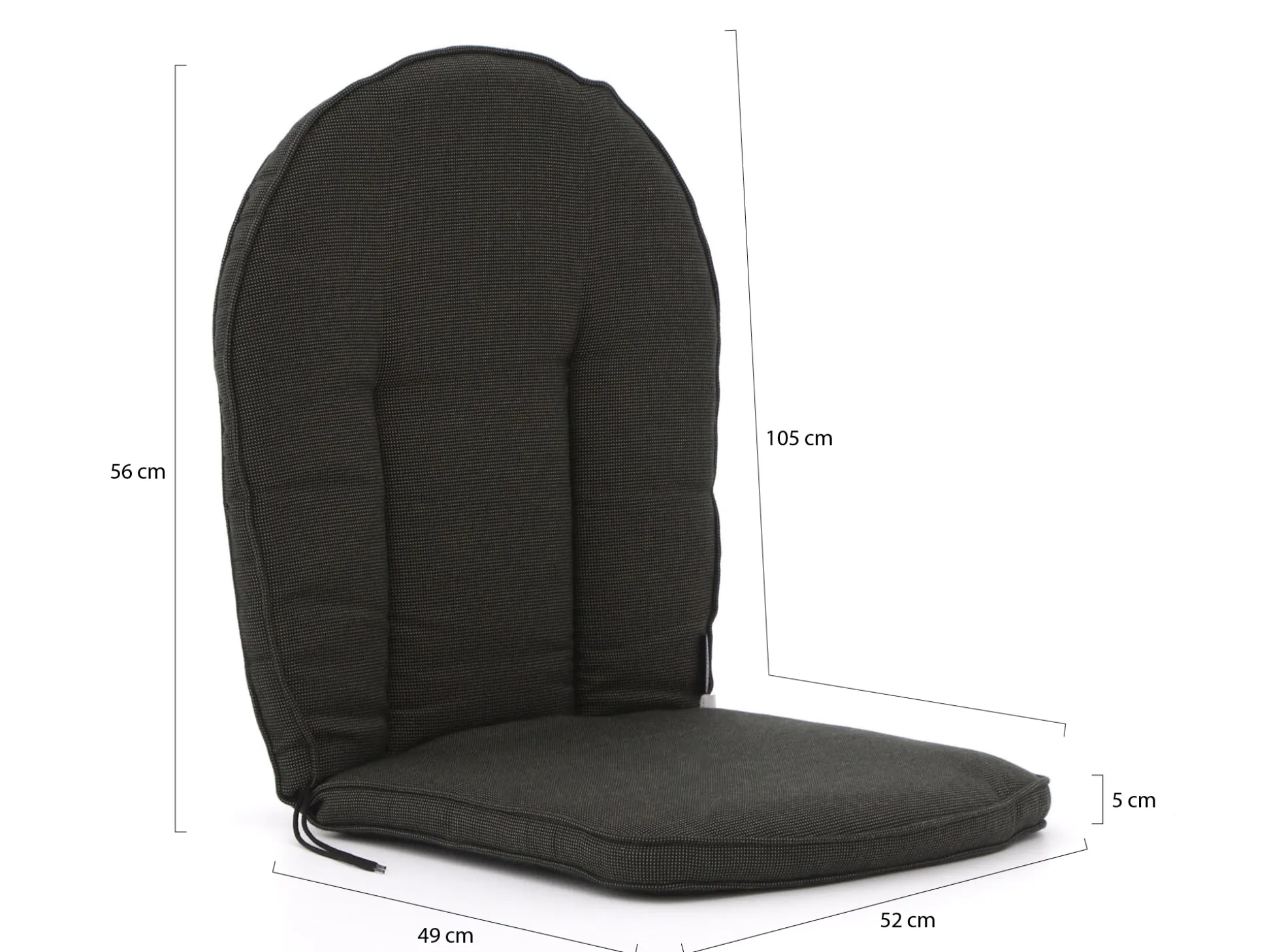 Madison Comfort tuinkussens 105x52cm