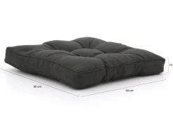 Madison Florance loungekussen zit ca. 60x60cm
