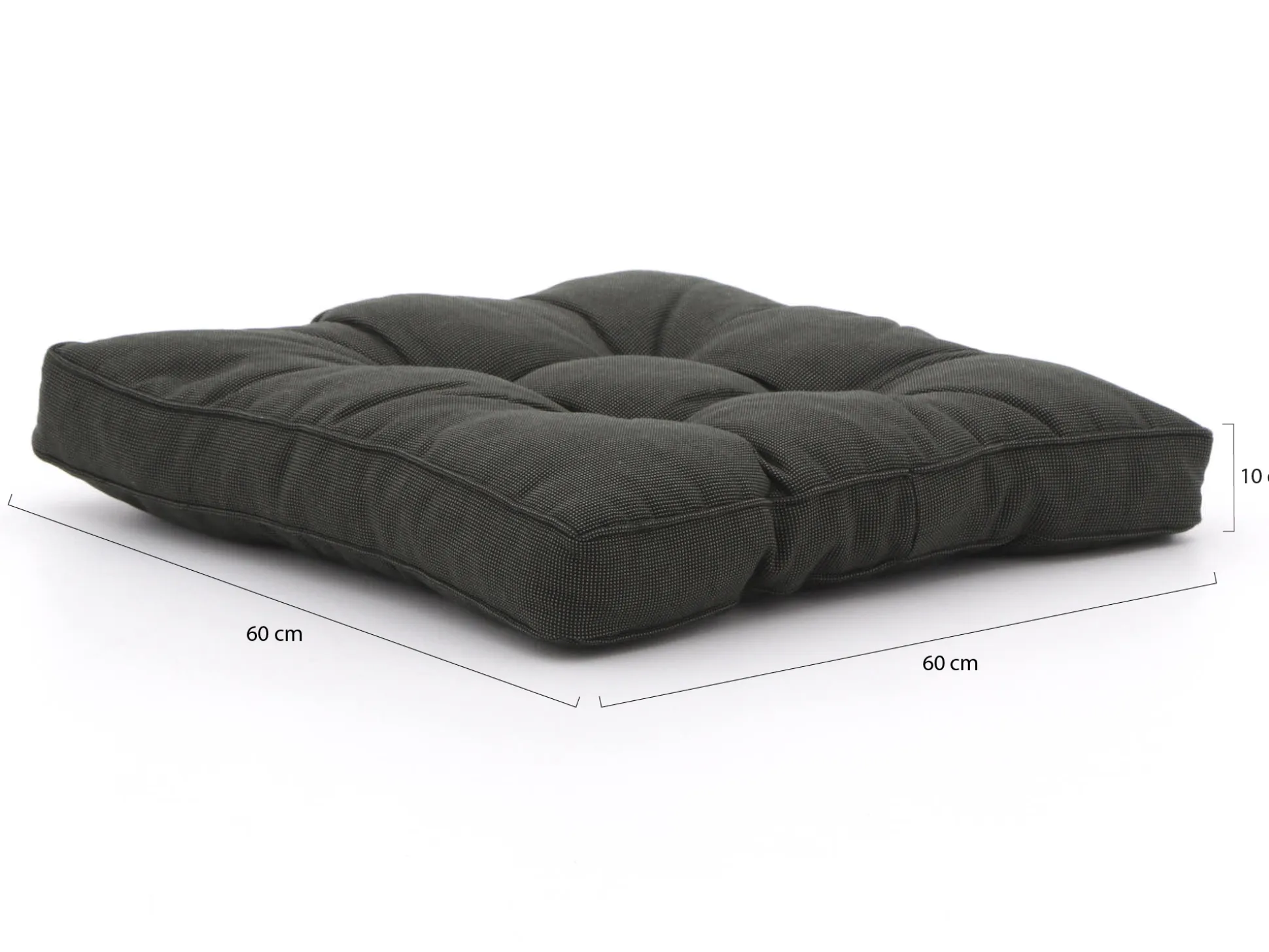 Madison Florance loungekussen zit ca. 60x60cm