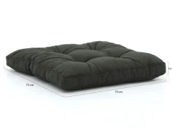 Madison Florance loungekussen zit ca. 73x73cm