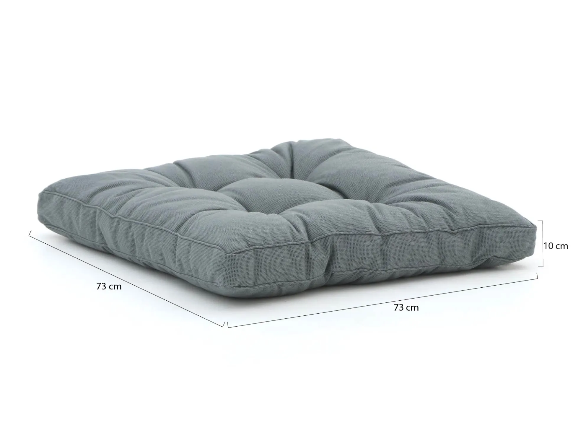 Madison Florance loungekussen zit ca. 73x73cm