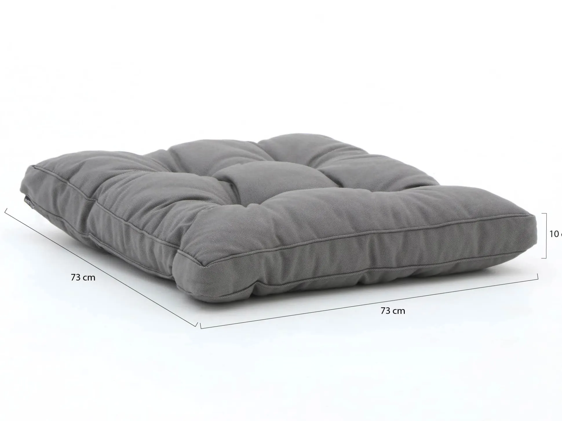 Madison Florance loungekussen zit ca. 73x73cm