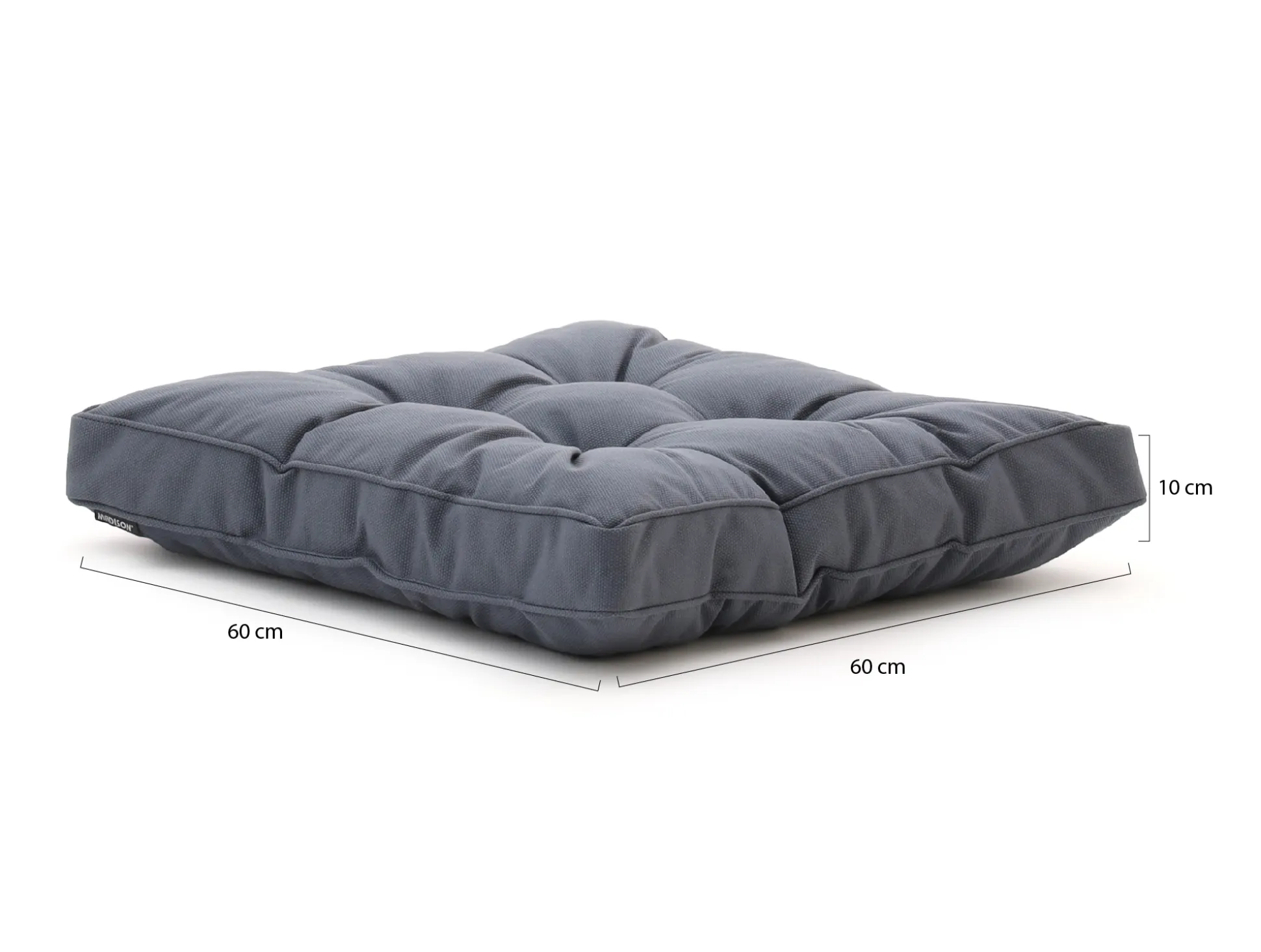 Madison Florance loungekussen zit ca. 60x60cm