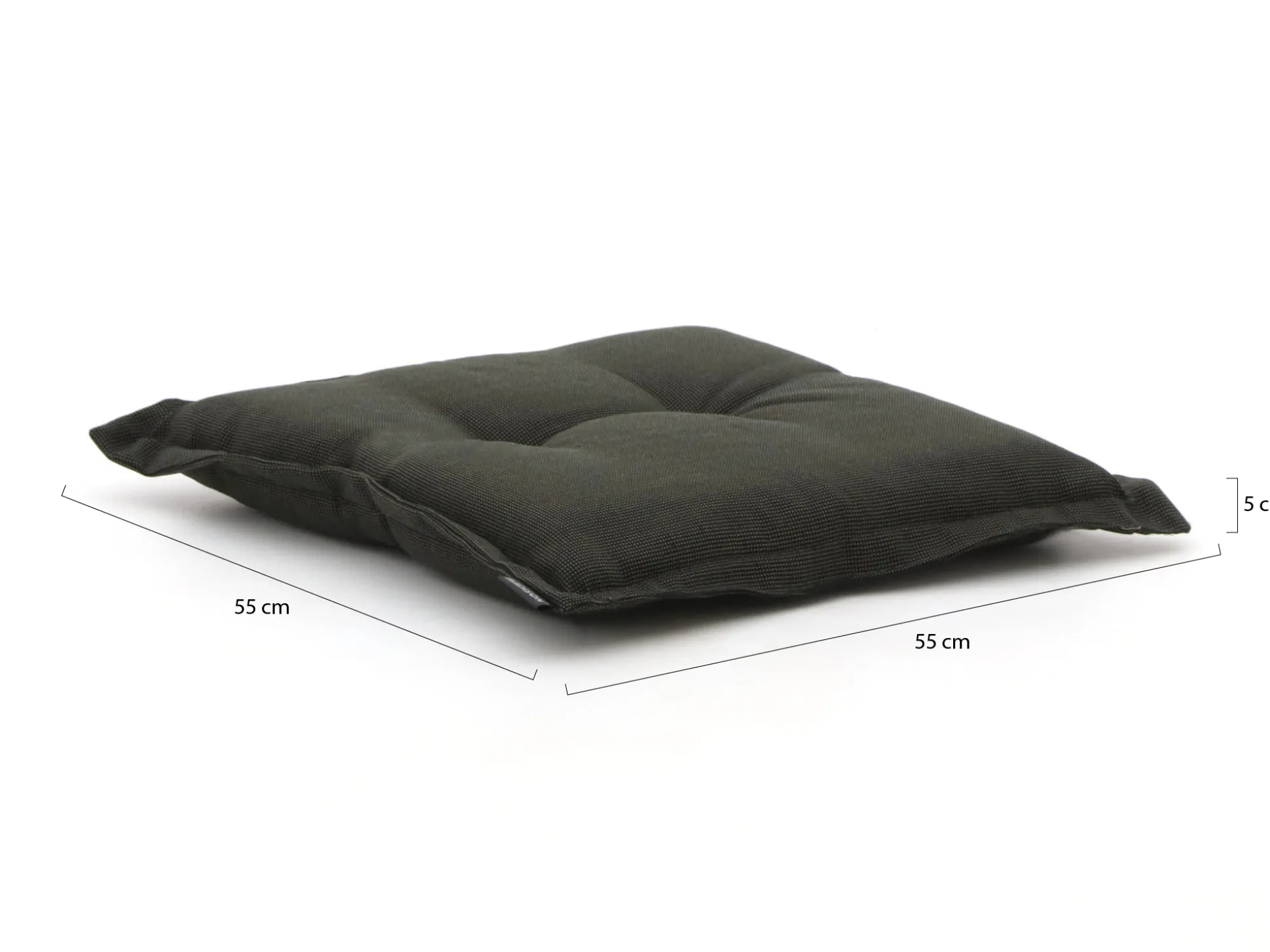 Madison Hocker/tuinkussens 55x55cm met rand zit
