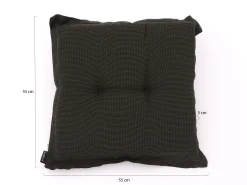 Madison Hocker/tuinkussens 55x55cm met rand zit
