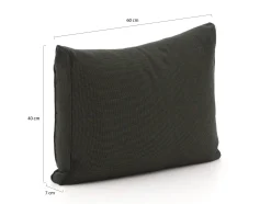 Madison loungekussen luxe rug 60x40cm
