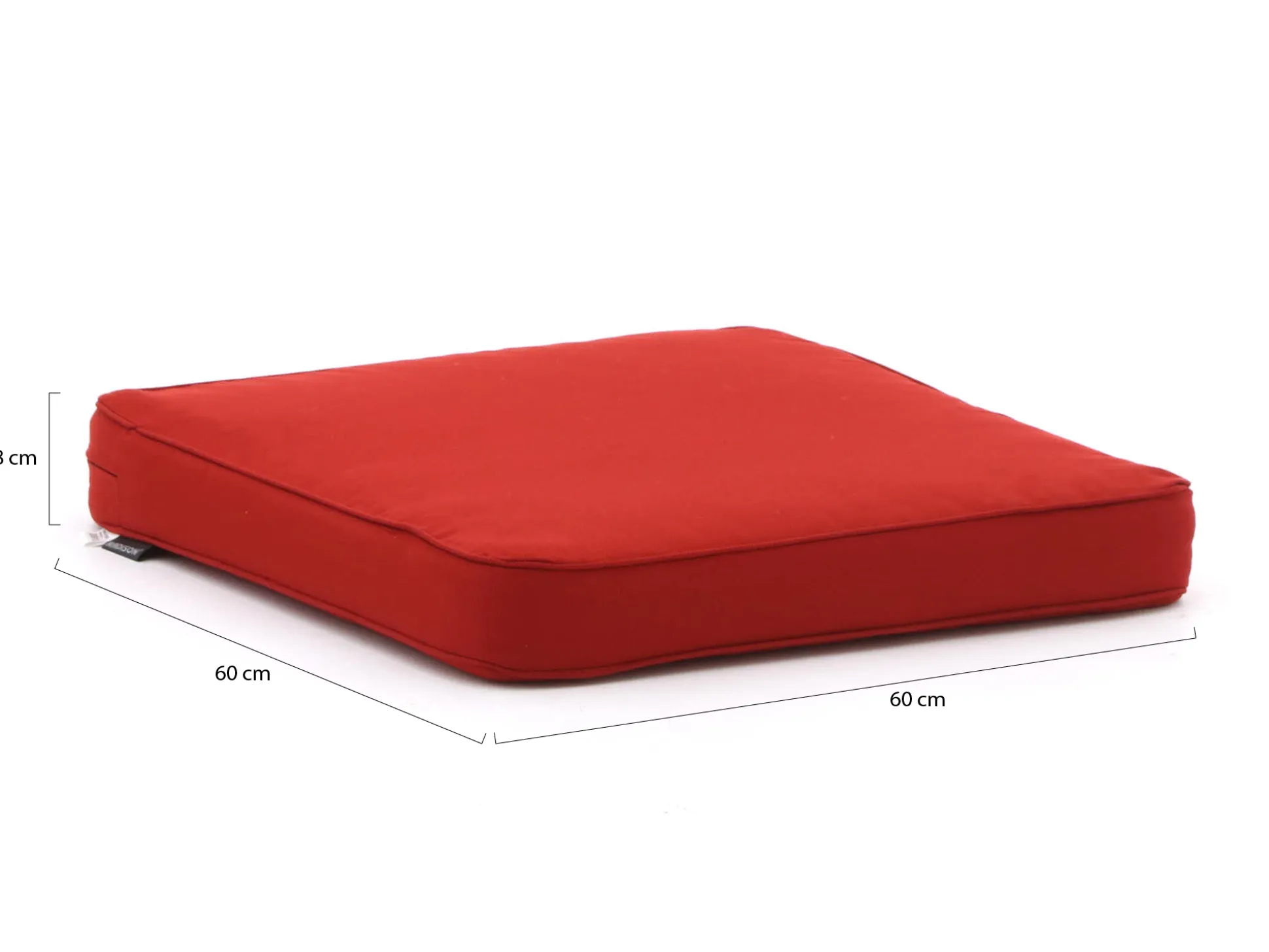 Madison loungekussen luxe zit 60x60cm