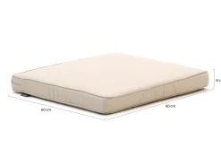 Madison loungekussen luxe zit 60x60cm