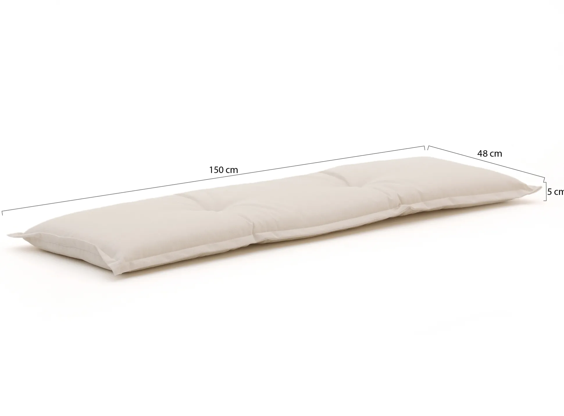 Madison tuinkussen 150x48cm voor tuinbank