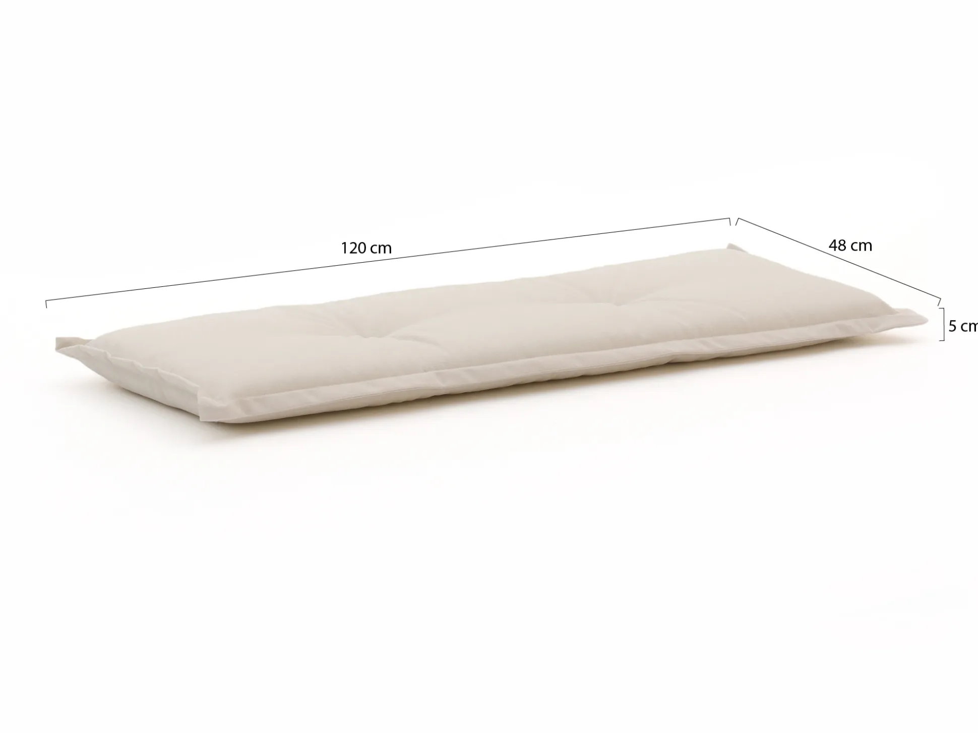 Madison tuinkussen 120x48cm voor tuinbank