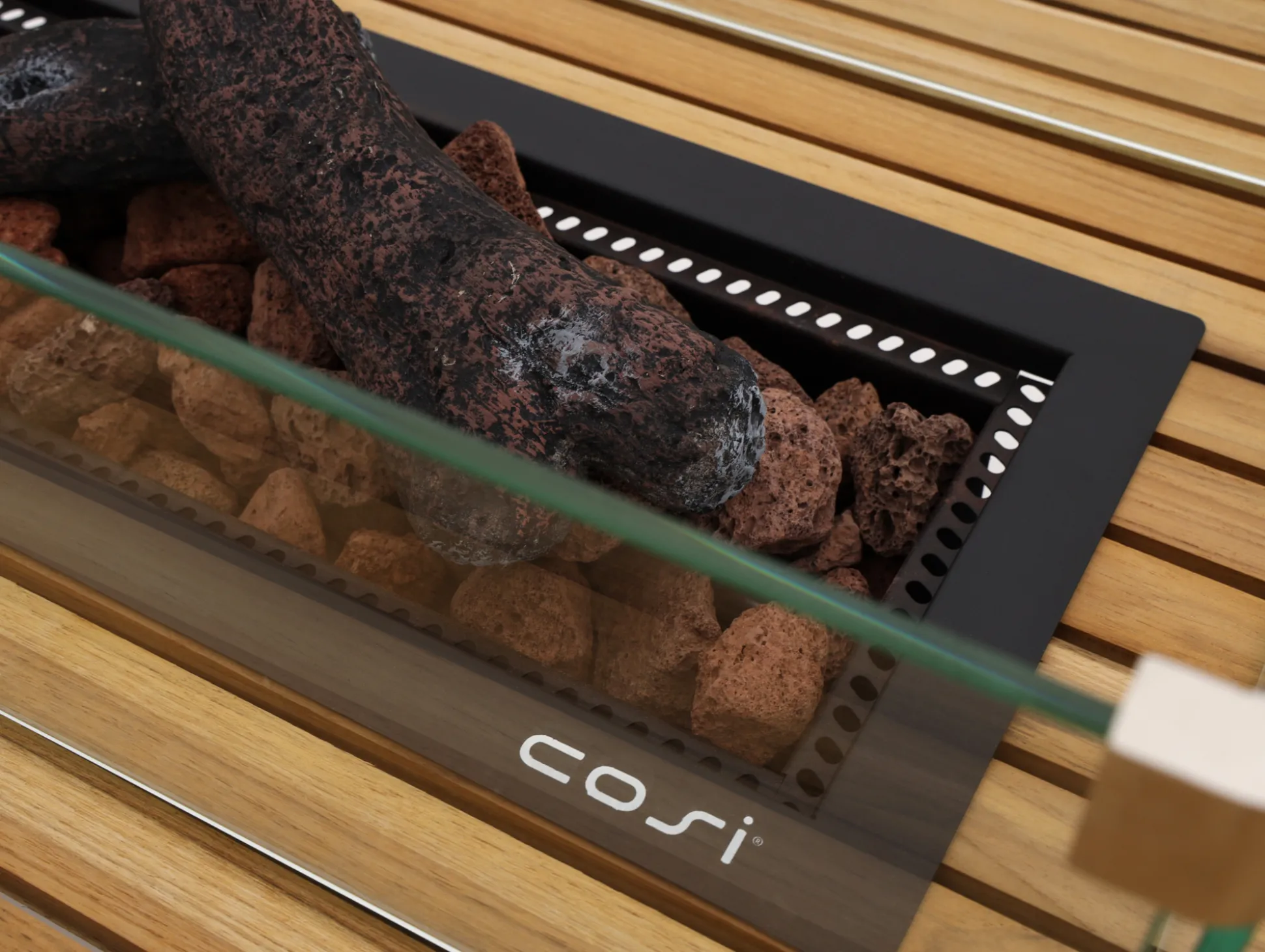 Manifesto Alzano/Cosibridge hoek loungeset met vuurtafel 5-delig
