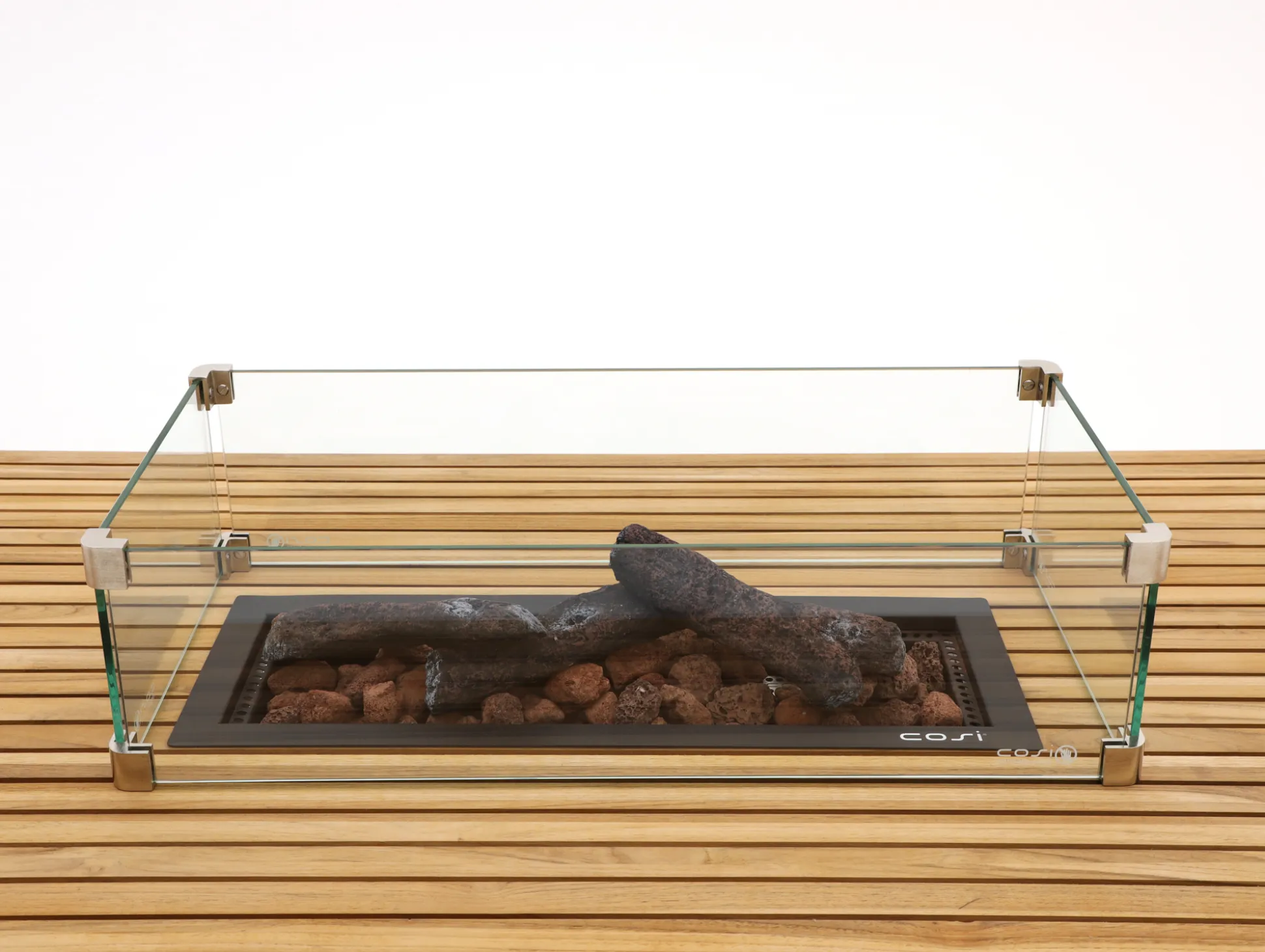 Manifesto Alzano/Cosibridge hoek loungeset met vuurtafel 5-delig