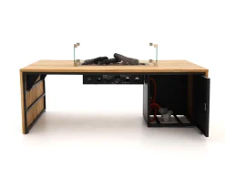 Manifesto Alzano/Cosibridge hoek loungeset met vuurtafel 5-delig