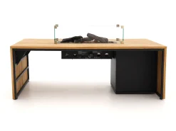 Manifesto Alzano/Cosibridge hoek loungeset met vuurtafel 5-delig