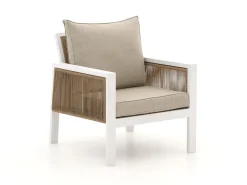Manifesto Alzano/Cosidesign Line stoel-bank loungeset met vuurtafel 4-delig