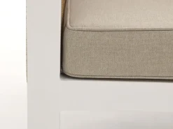 Manifesto Alzano/Cosidesign Line stoel-bank loungeset met vuurtafel 4-delig