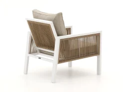 Manifesto Alzano/Cosidesign Line stoel-bank loungeset met vuurtafel 4-delig