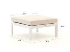 Manifesto Alzano lounge voetenbank 78x78cm