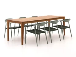 Manifesto Cavone/Bruca 220cm dining tuinset 7-delig stapelbaar