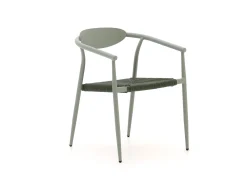 Manifesto Cavone/ROUGH-K 160cm dining tuinset 5-delig stapelbaar
