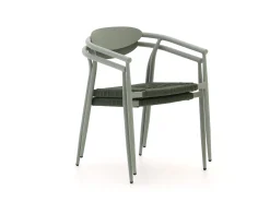 Manifesto Cavone/ROUGH-K 160cm dining tuinset 5-delig stapelbaar