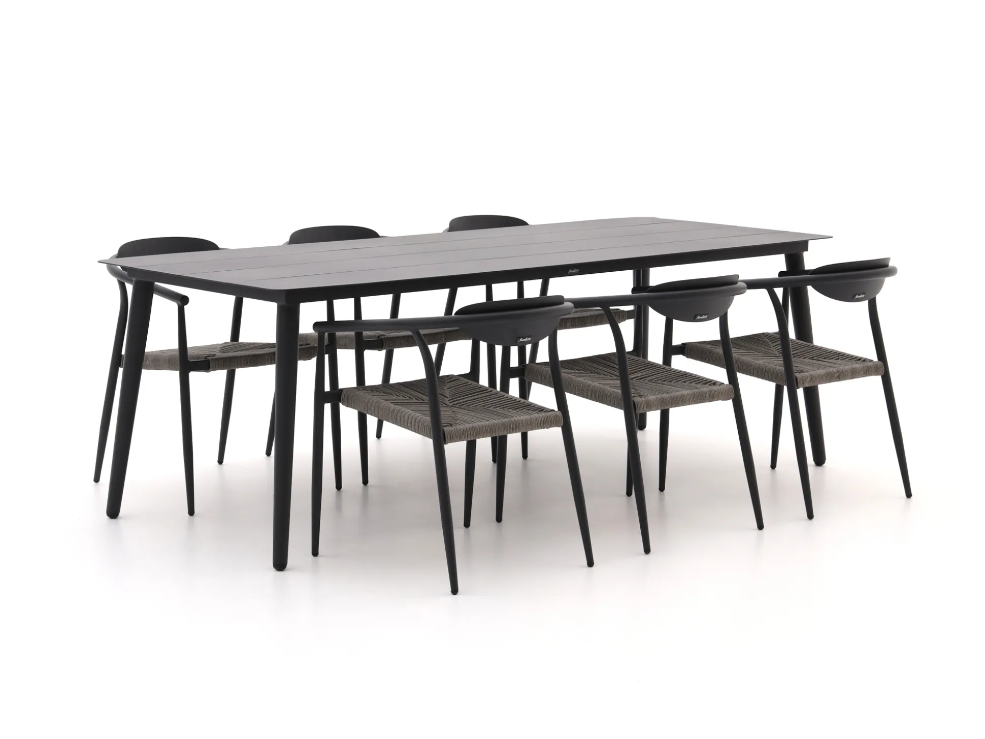 Manifesto Cavone/Sora 220cm dining tuinset 7-delig stapelbaar