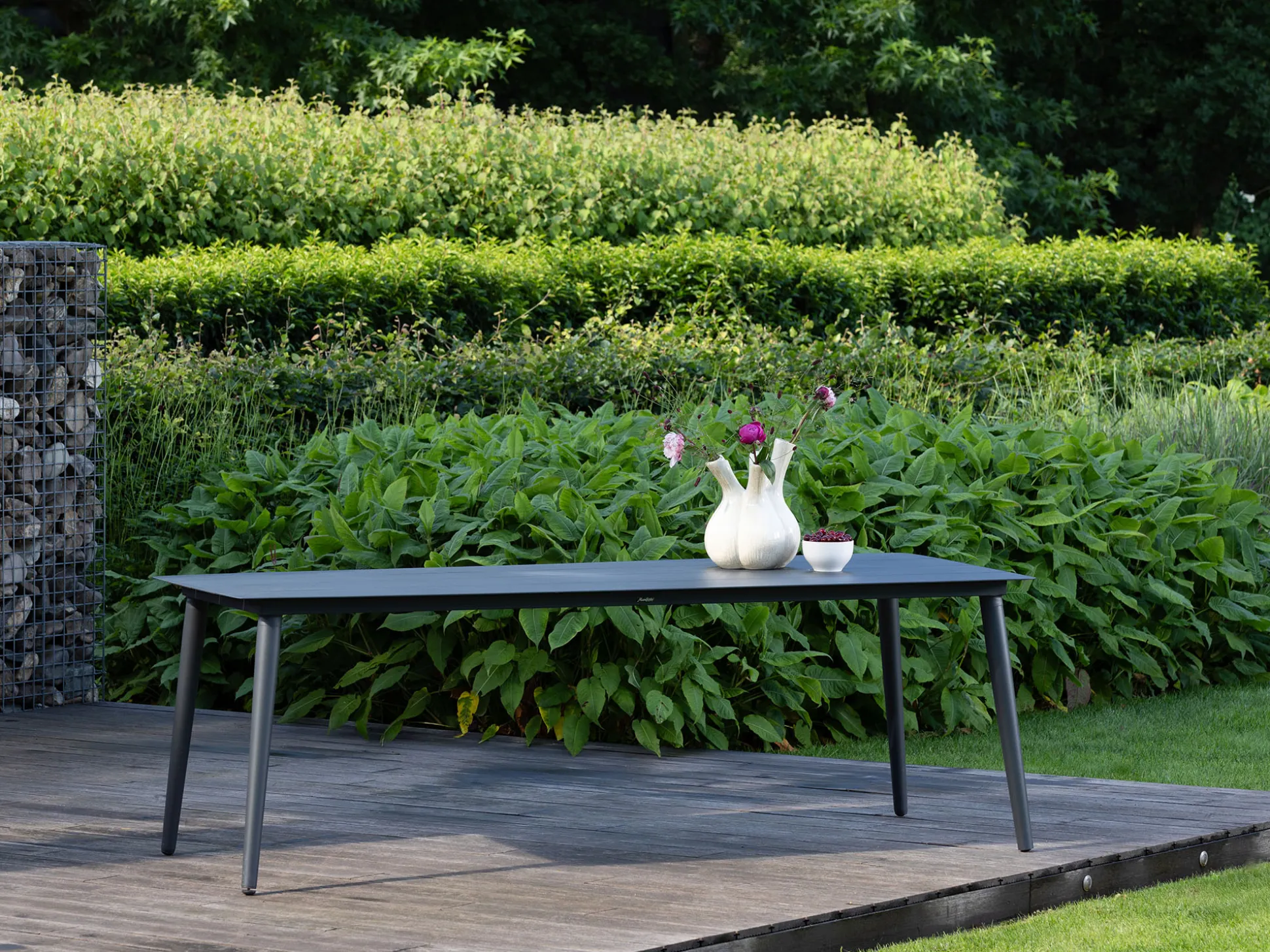 Manifesto Cavone/Sora 220cm dining tuinset 7-delig stapelbaar