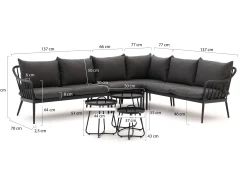 Manifesto Celante hoek loungeset 7-delig