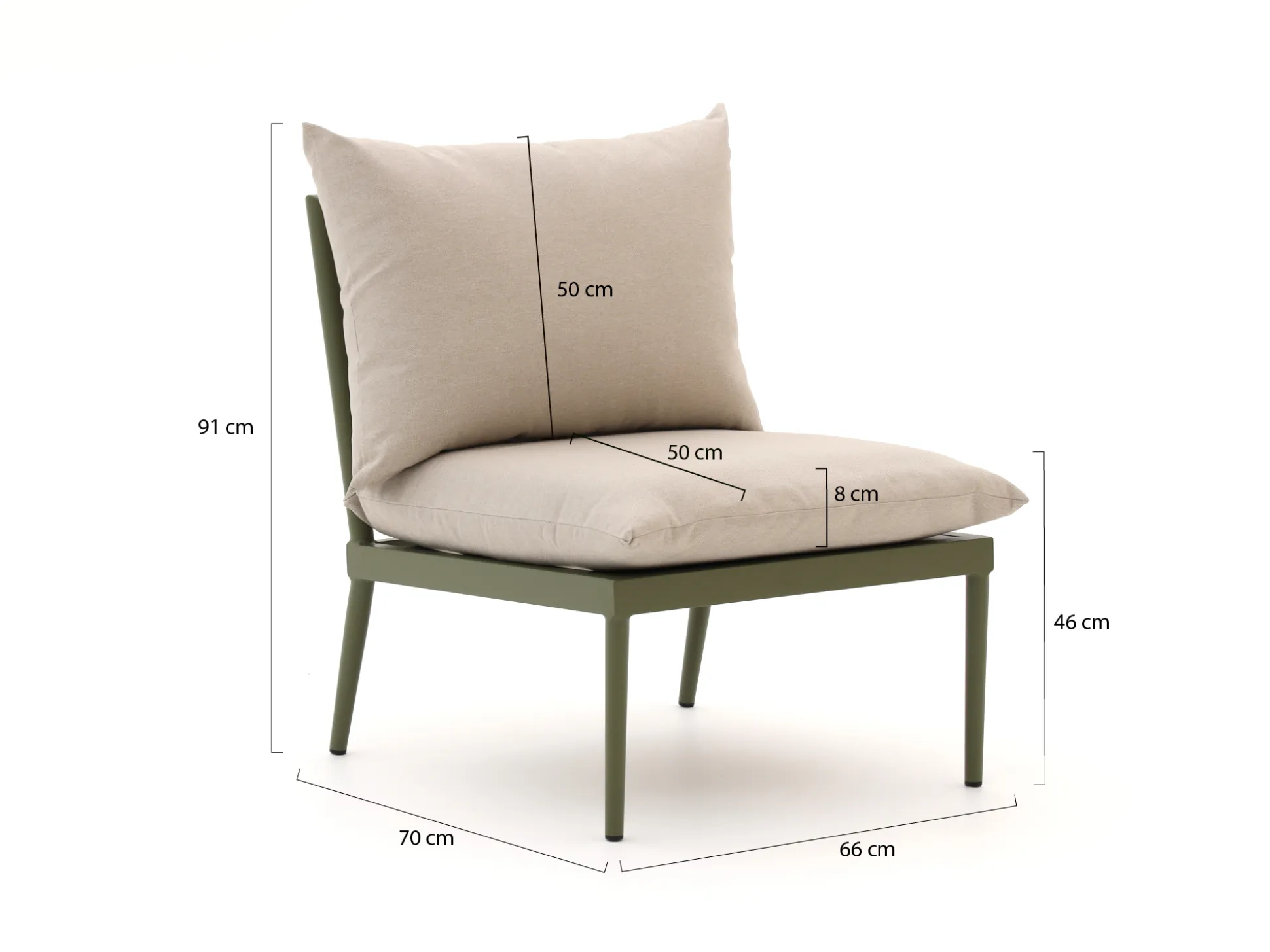 Manifesto Celante lounge tussenmodule 66cm
