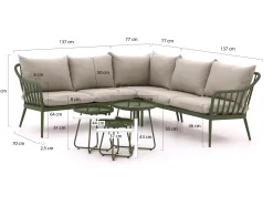Manifesto Celante/Pito hoek loungeset 6-delig