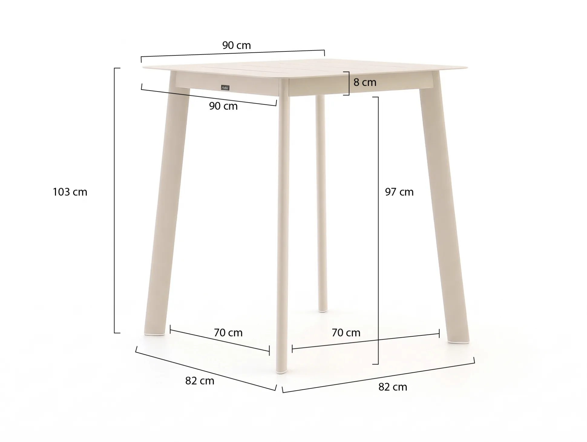 Manifesto Idro/Savio 90cm barset 3-delig