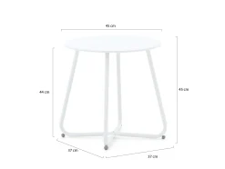 Manifesto Latera bijzet tuintafel ø 45cm (h:45cm)