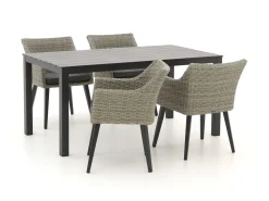 Manifesto Matese/Menzano 160cm dining tuinset 5-delig