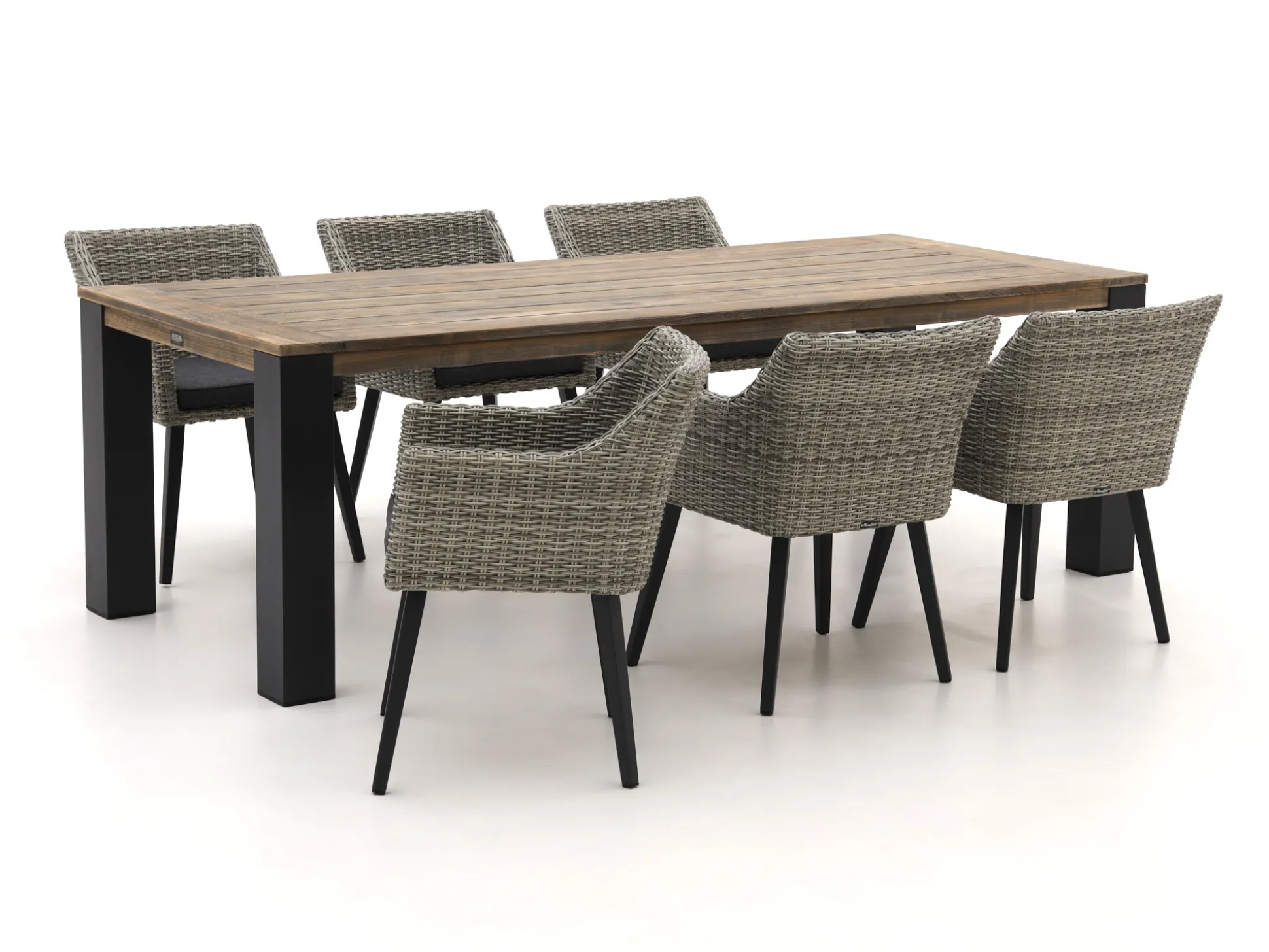 Manifesto Matese/ROUGH-X 240cm dining tuinset 7-delig