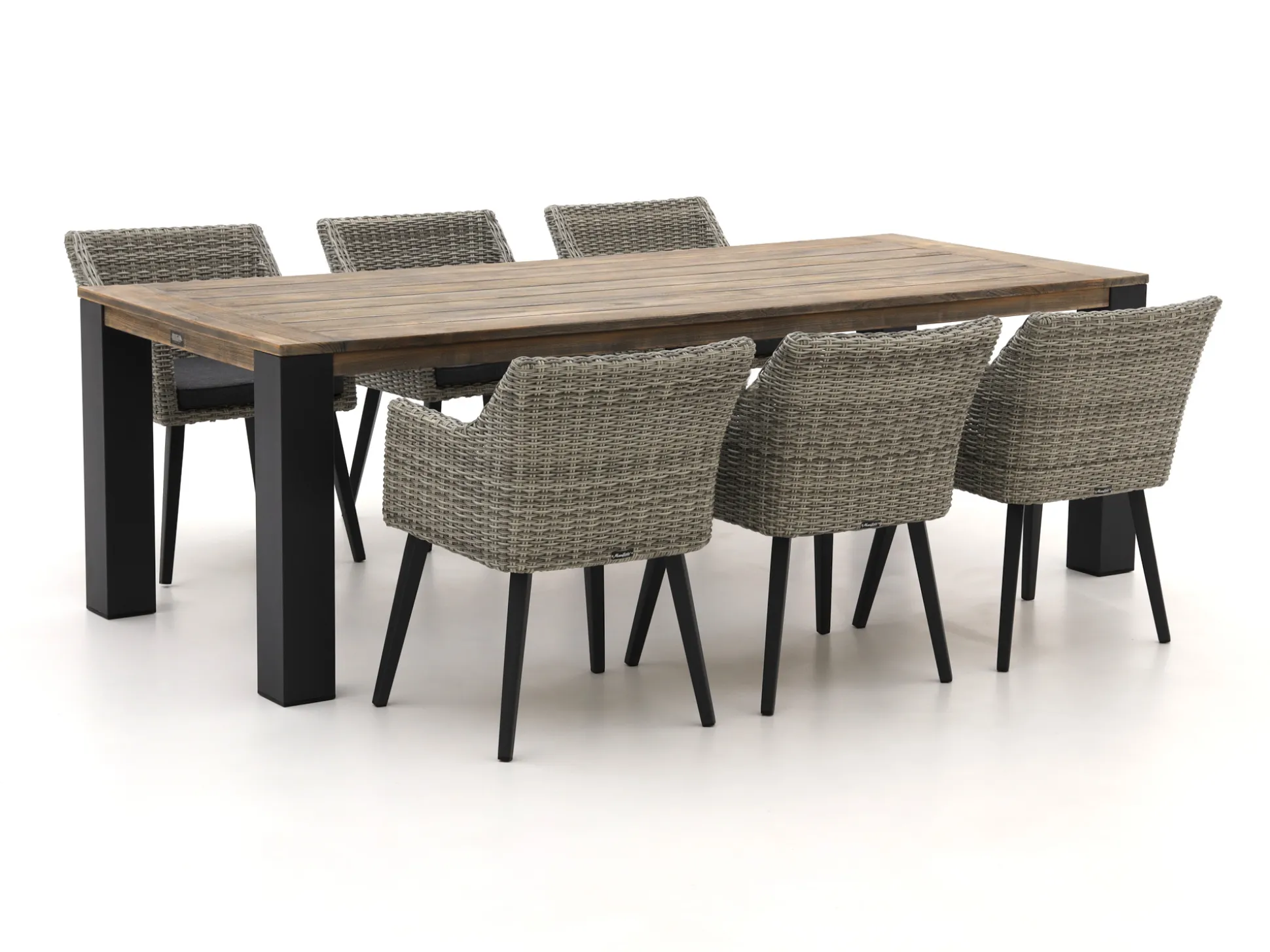 Manifesto Matese/ROUGH-X 240cm dining tuinset 7-delig