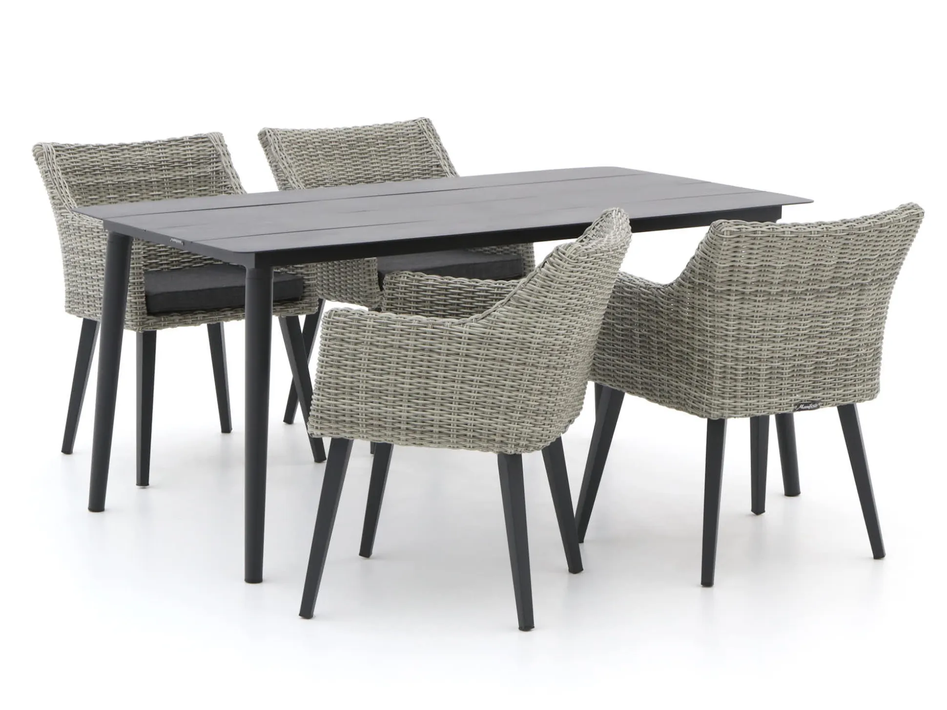 Manifesto Matese/Sora 160cm dining tuinset 5-delig