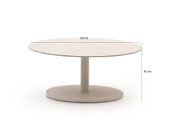 Manifesto Monticano lounge tuintafel ø 80cm (h: 35cm)