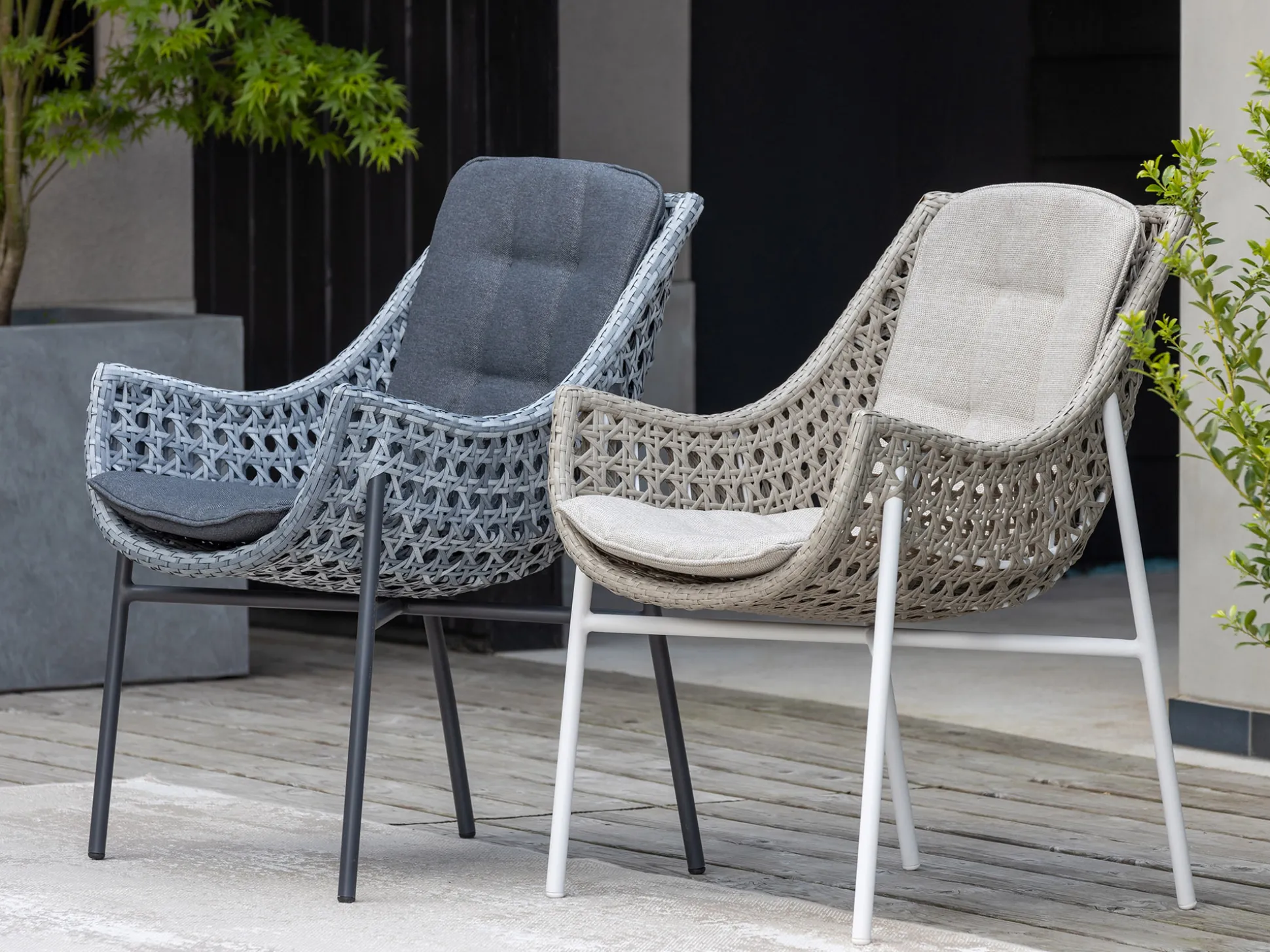 Manifesto Novara/Fidenza ø149cm dining tuinset 7-delig