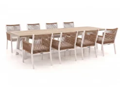 Manifesto Rivola/Bresimo 330cm dining tuinset 9-delig