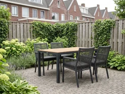 Manifesto Rivola/Fidenza 160cm dining tuinset 5-delig