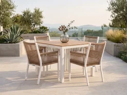 Manifesto Rivola/Fidenza 90cm dining tuinset 5-delig