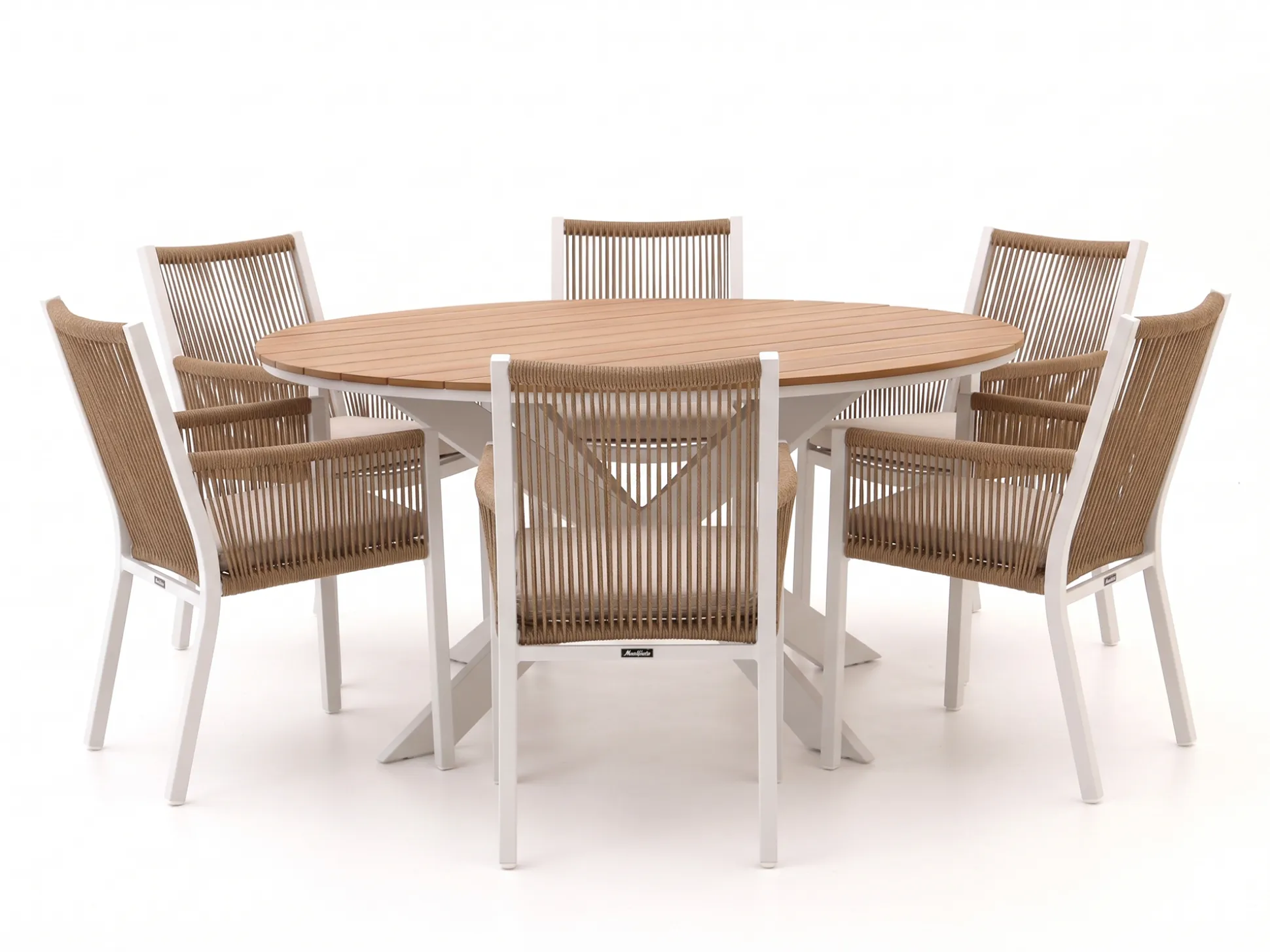 Manifesto Rivola/Fidenza ø149cm dining tuinset 7-delig
