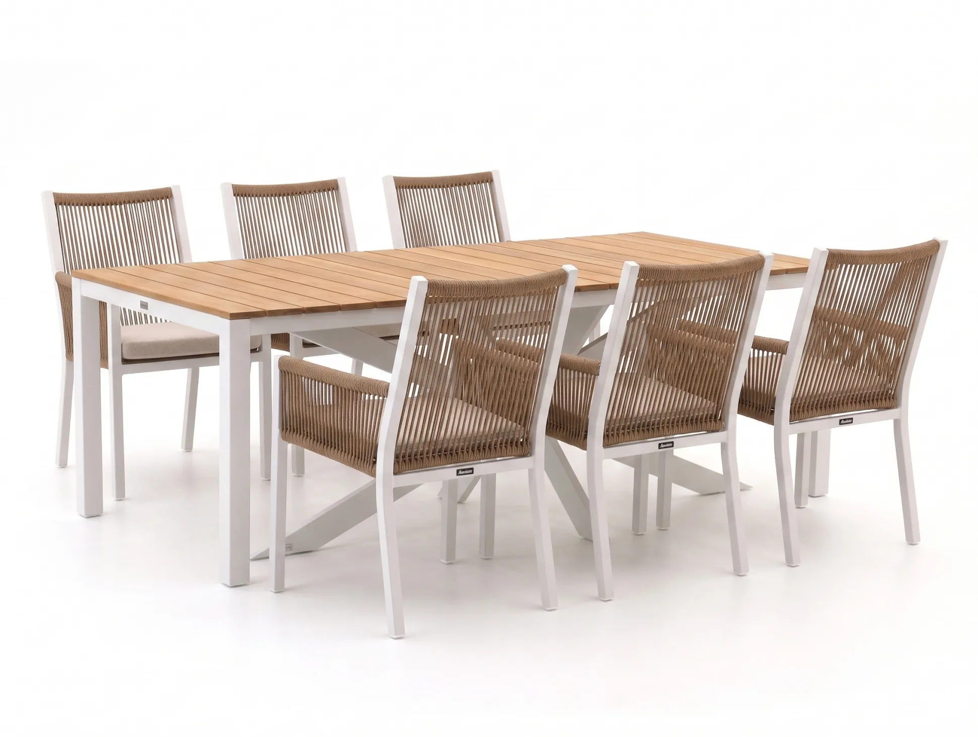 Manifesto Rivola/Furato 220cm dining tuinset 7-delig