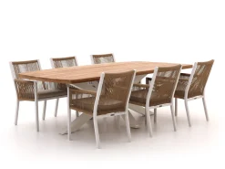 Manifesto Rivola/Induno Deens ovaal 240cm dining tuinset 7-delig