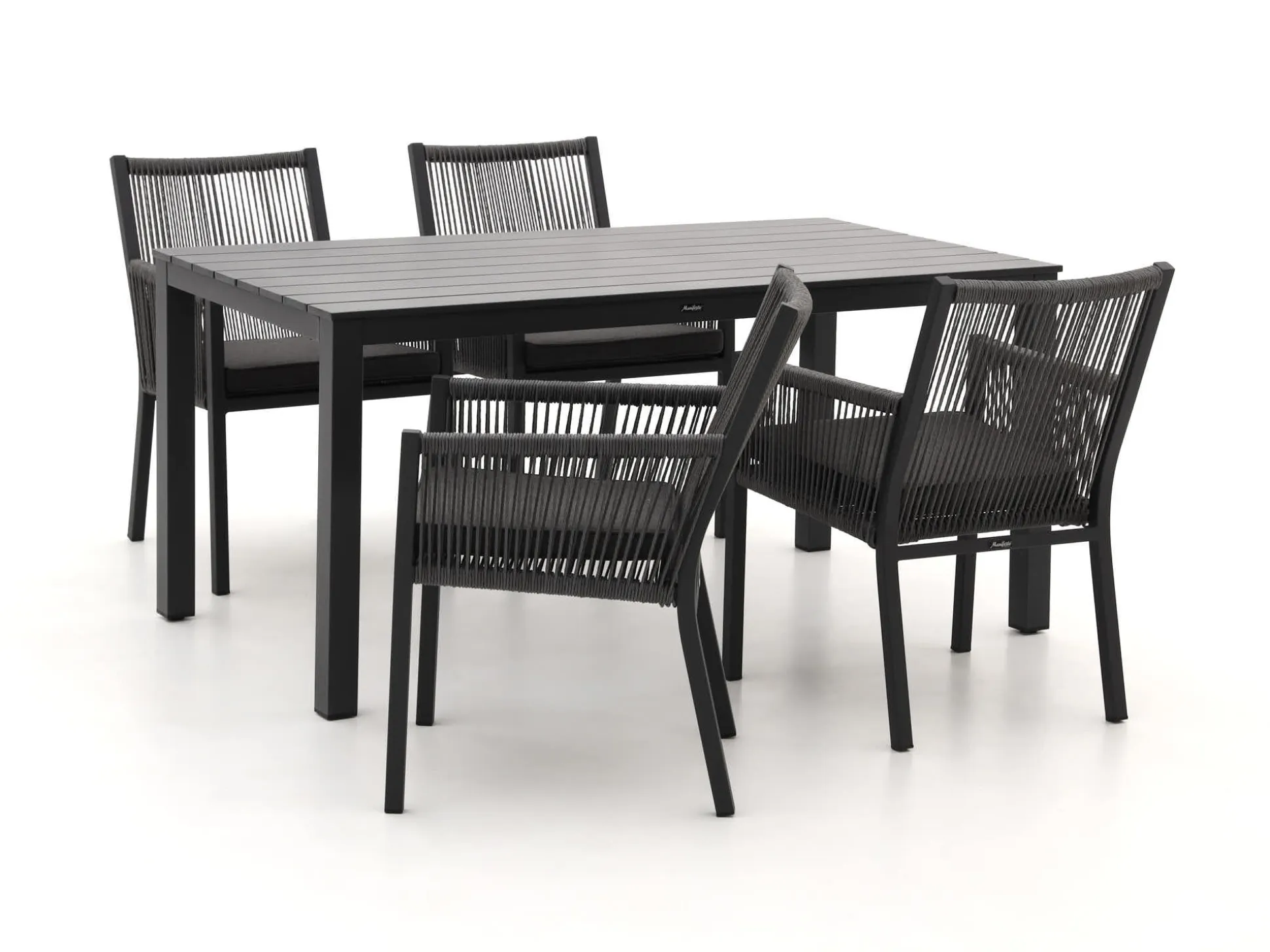 Manifesto Rivola/Menzano 160cm dining tuinset 5-delig