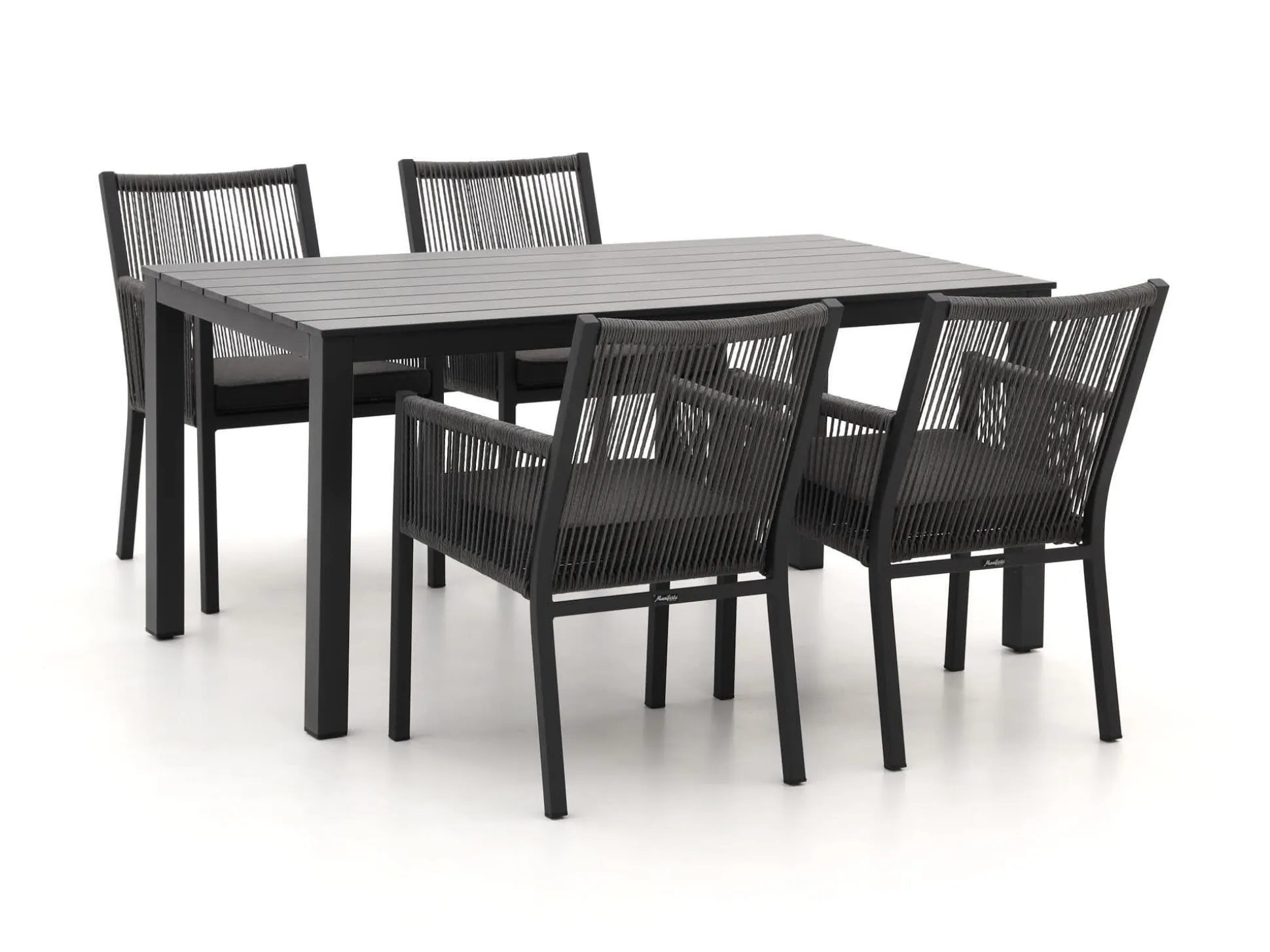 Manifesto Rivola/Menzano 160cm dining tuinset 5-delig